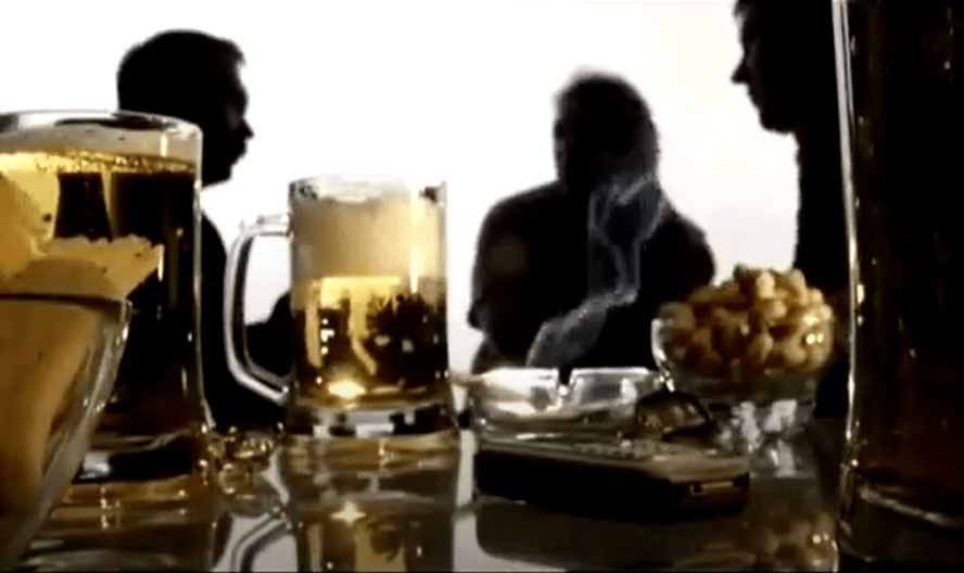 Consumo de alcohol en una empresa masculina