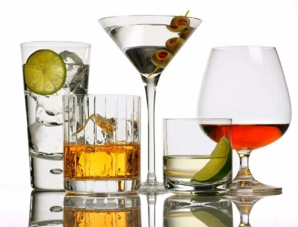 Varios alcoholes